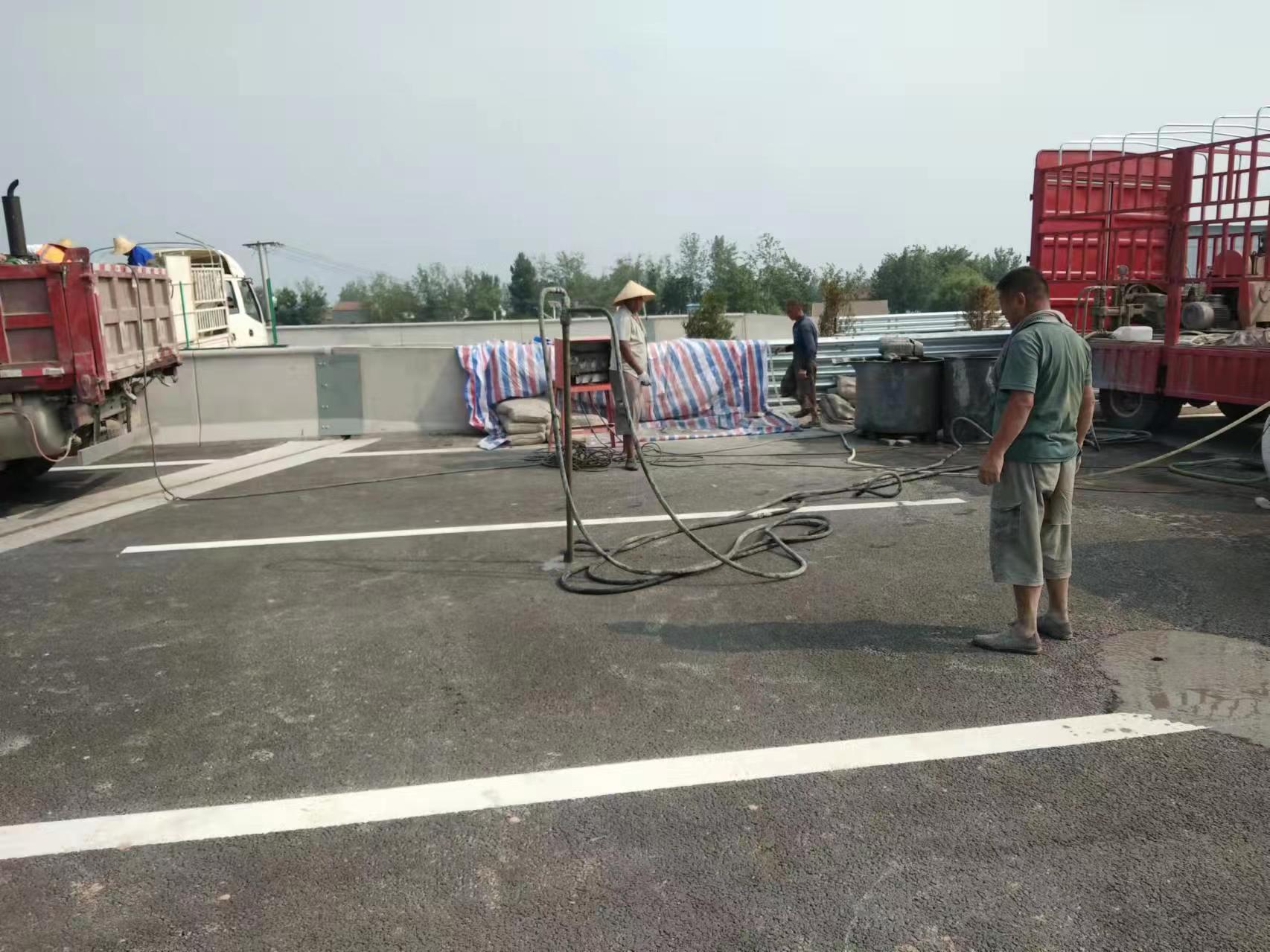 椰林镇路基注浆