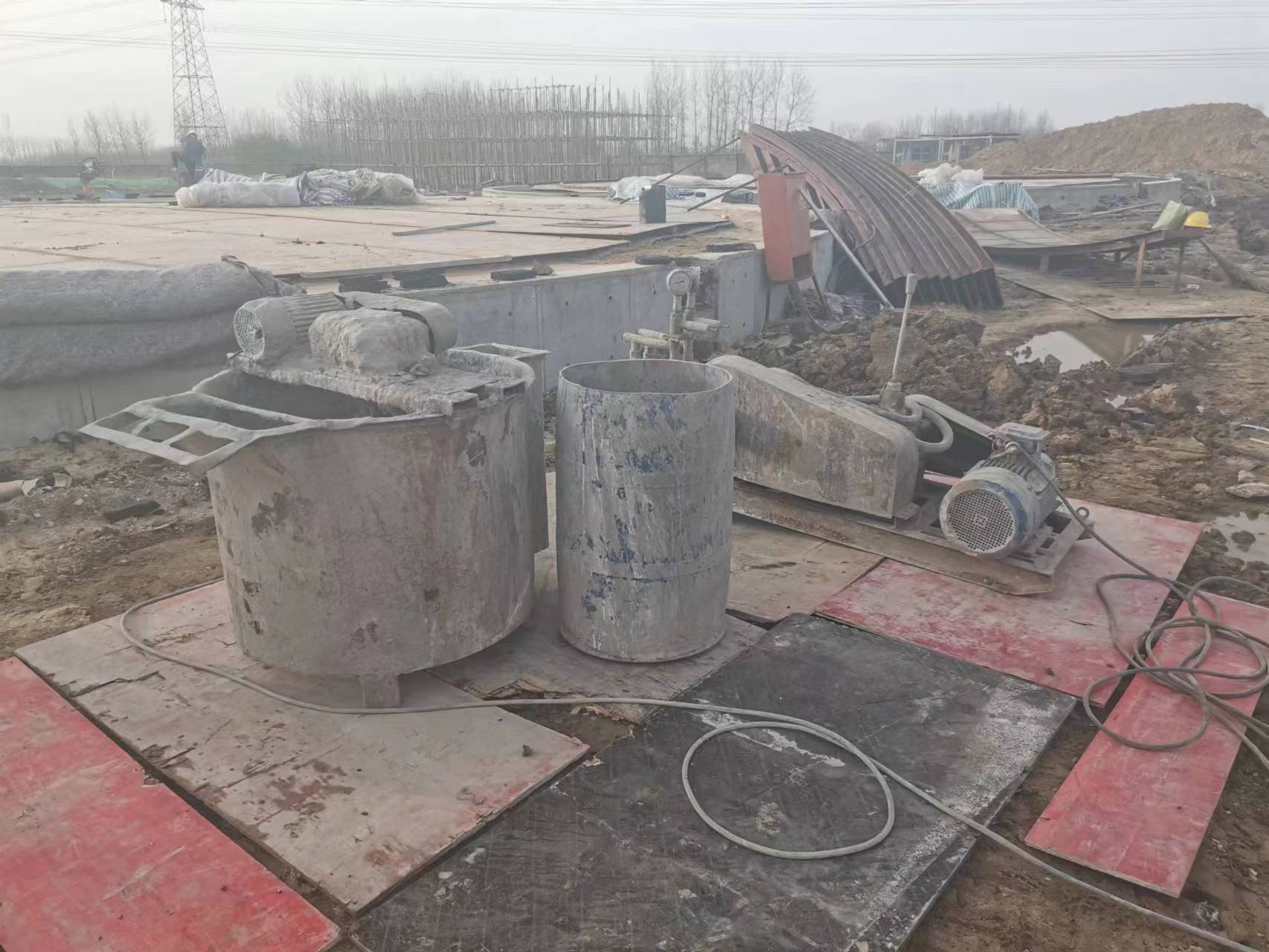 椰林镇回填土注浆